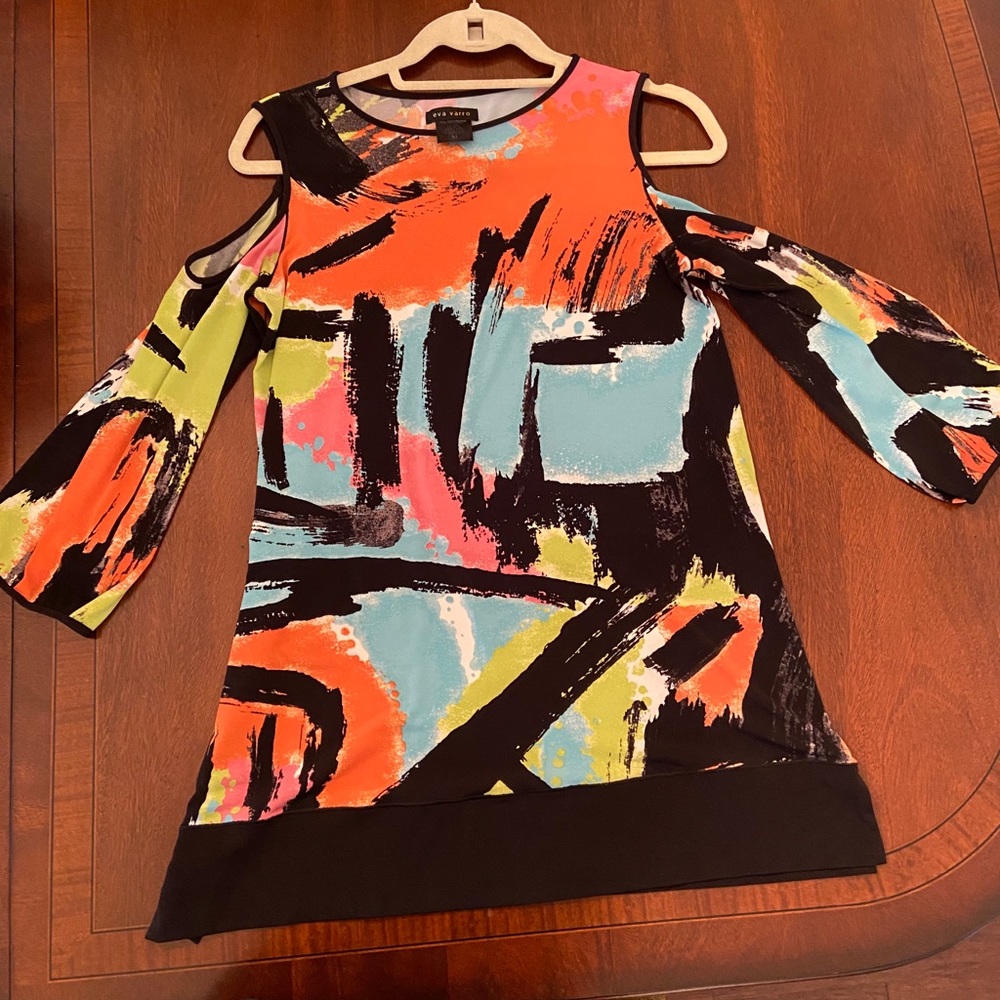 Eva Varro tunic cutout Tunic Top